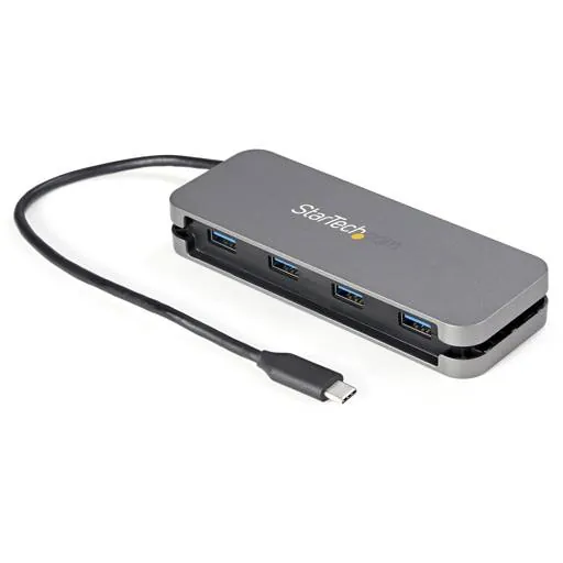 Hub USB-C de 4 Puertos - 4x USB-A - Concentrador USB 3.0 Tipo C de 5Gbps (USB 3.2 Gen 1) 6