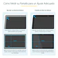 Filtro de Privacidad para monitores 22