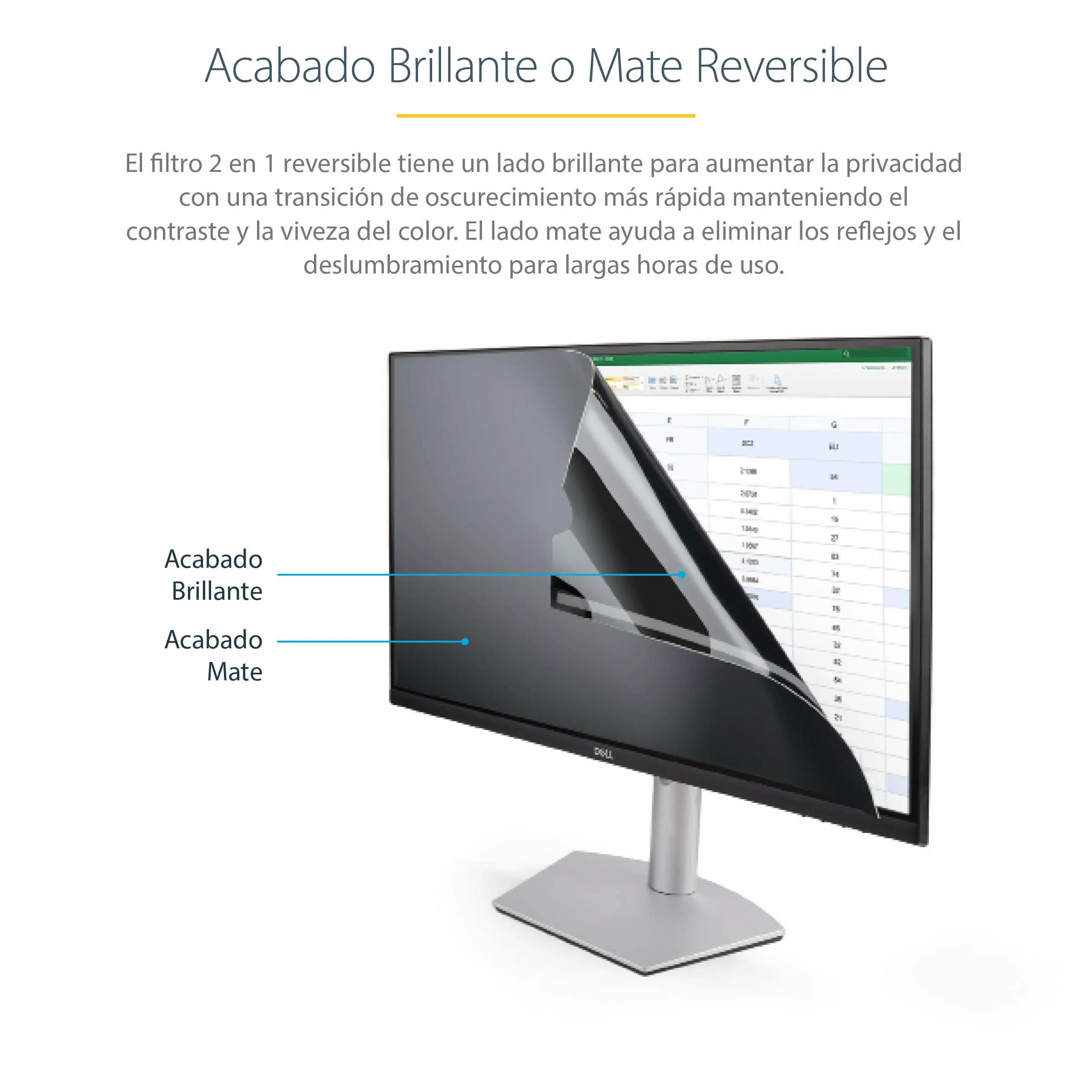 Filtro de Privacidad para monitores 22