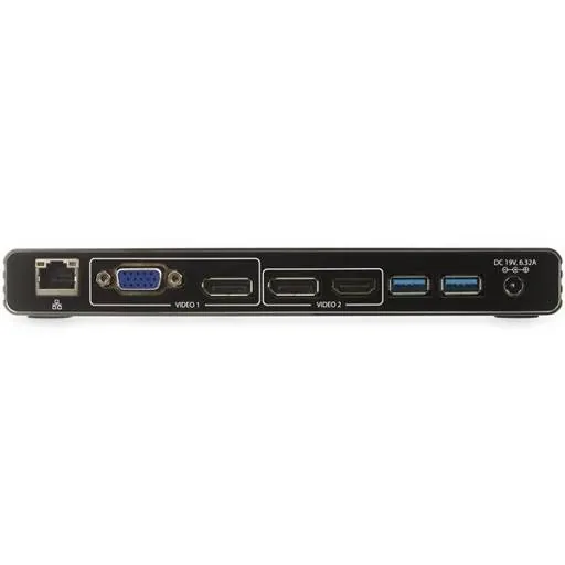 Docking Station StarTech.com, ThunderBolt 3 a 2x HDMI, 1x DisplayPort, 1x VGA, 2x USB 3.0, GbE 4