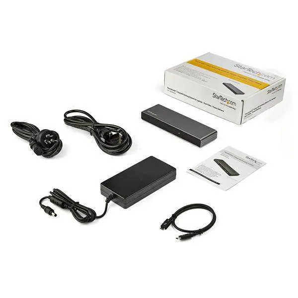 Docking Station StarTech.com, ThunderBolt 3 a 2x HDMI, 1x DisplayPort, 1x VGA, 2x USB 3.0, GbE 7