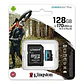 Tarjeta de Memoria MicroSDXC Kingston 128GB Canvas Go! Plus, Lectura 170MB/s, Escritura 90MB/s - Miniatura 3