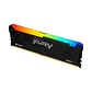 Memoria Ram DDR4 16GB 3600MT/s Kingston Fury Beast RGB Black XMP, CL18, DIMM, 1.35V - Miniatura 2
