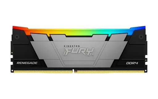 Memoria RAM DDR4 32GB 3600MT/s Kingston Fury Renegade, RGB, Color Negro con Gris 2