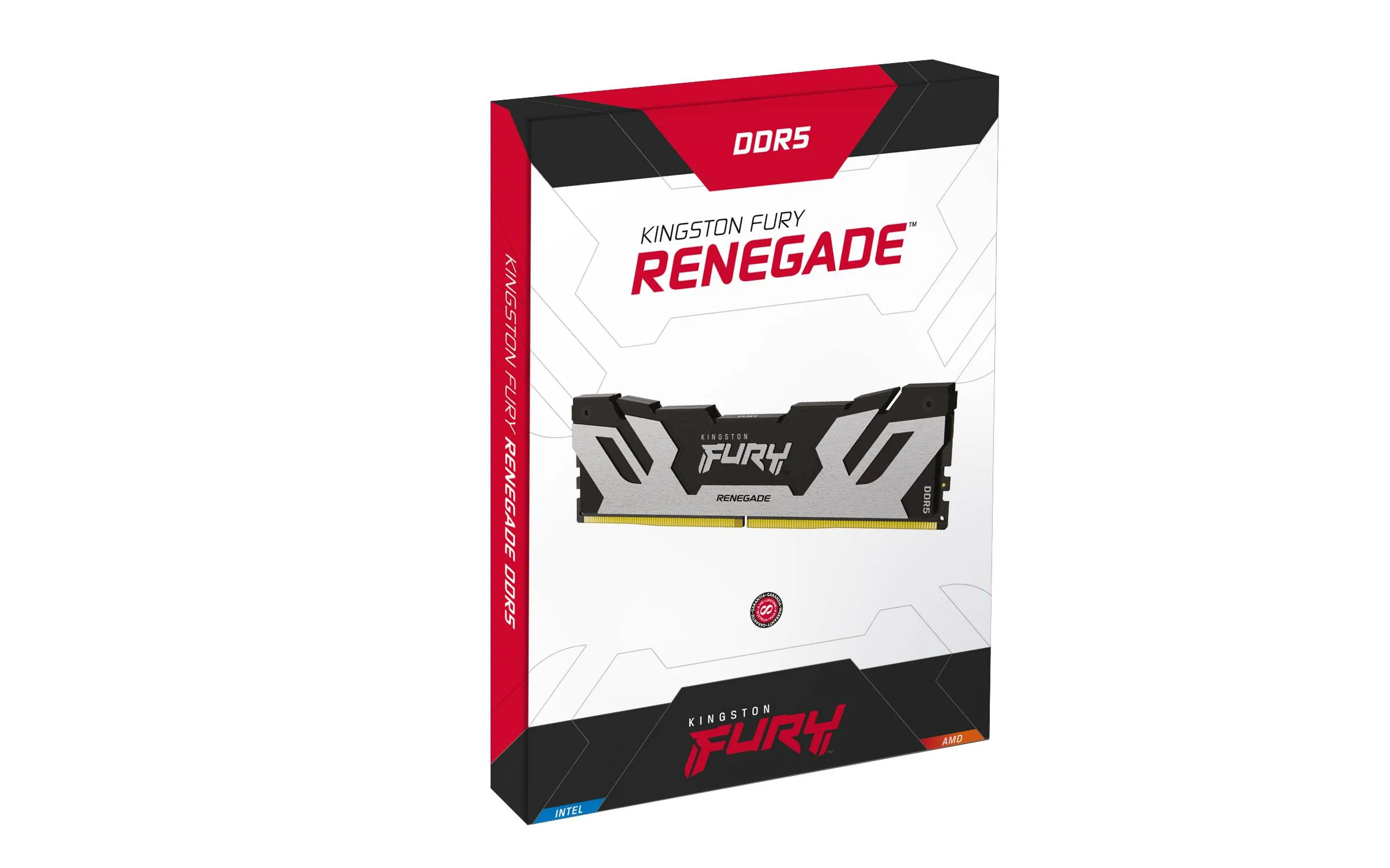 Memoria Ram DDR5 48GB 6000MT/s CL32 FURY Renegade Silver/Black XMP, Non-ECC Unbuffered DIMM 7