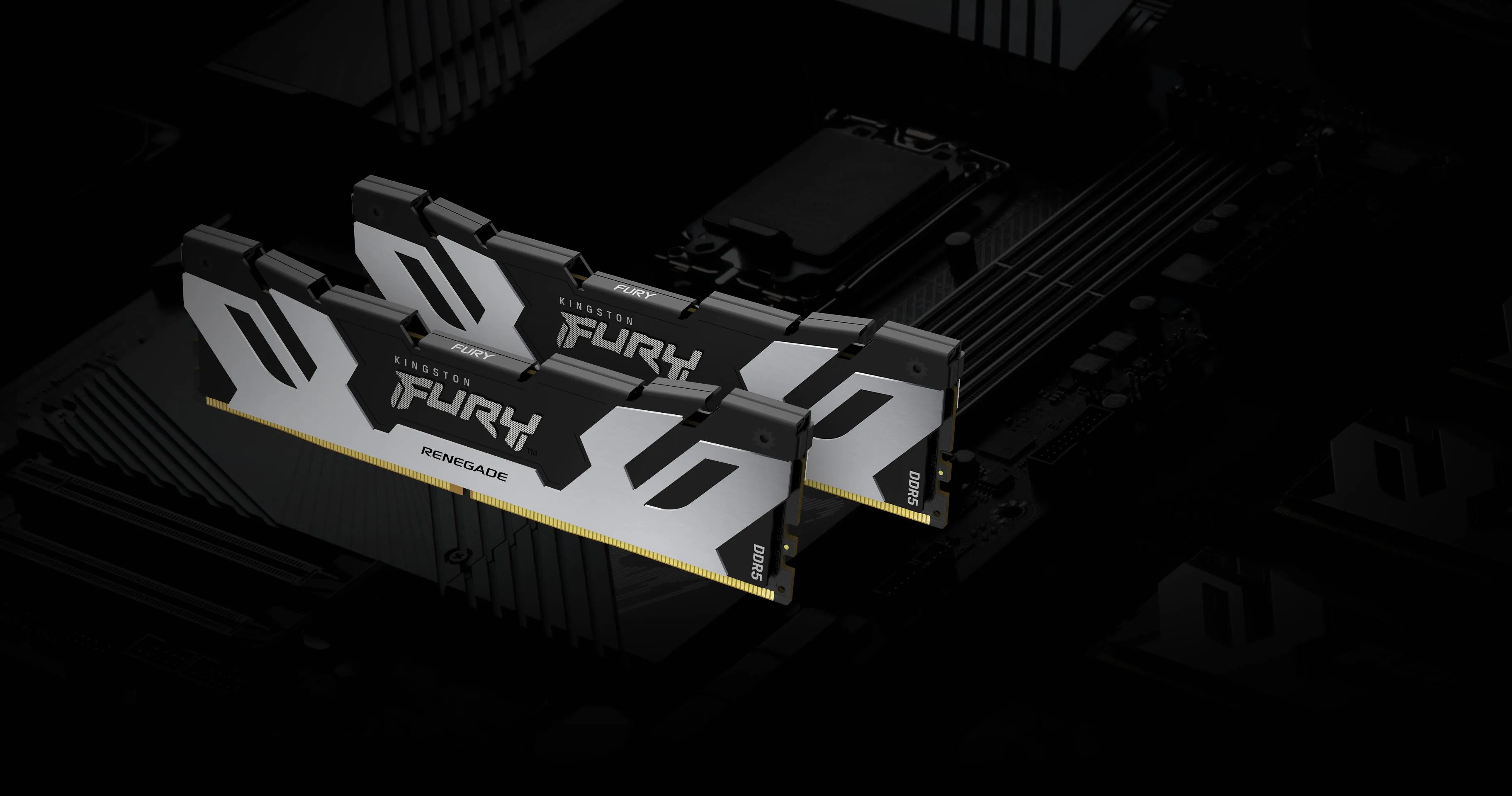 Memoria Ram DDR5 48GB 6000MT/s CL32 FURY Renegade Silver/Black XMP, Non-ECC Unbuffered DIMM 14