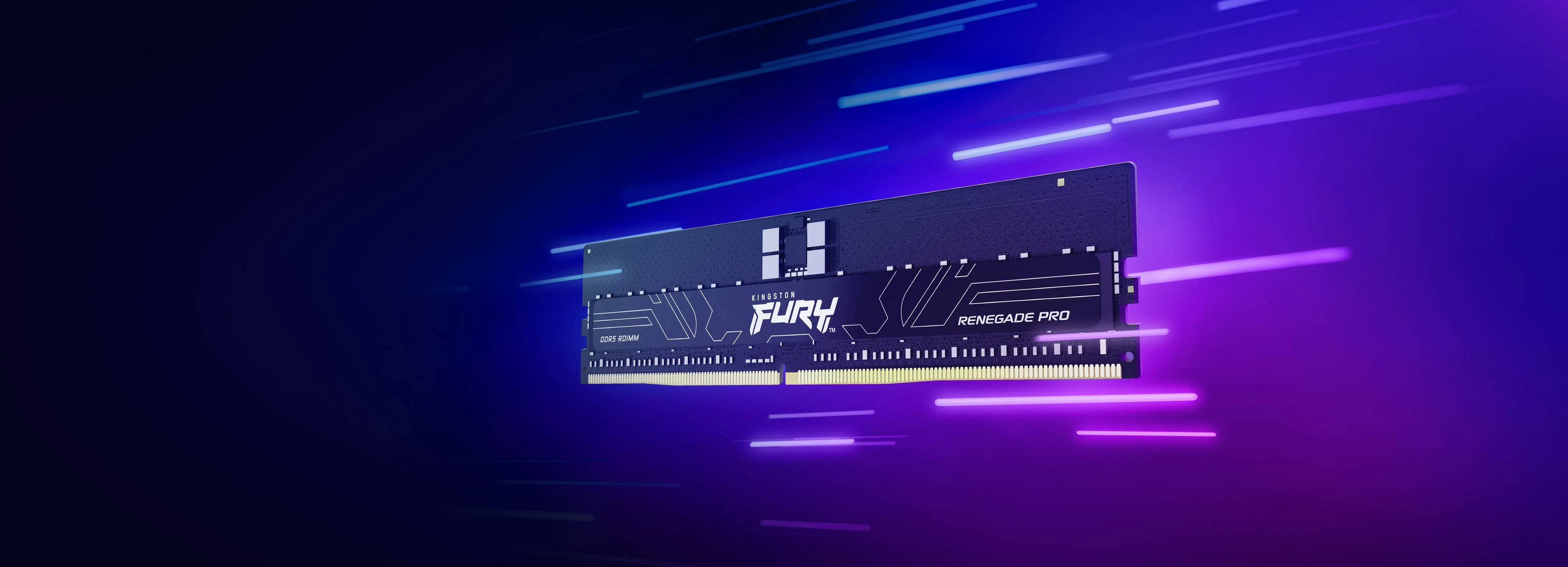 Memoria Ram DDR5 32GB 5600MT/s CL28 Kingston FURY Renegade Pro RDIMM Black EXPO 7