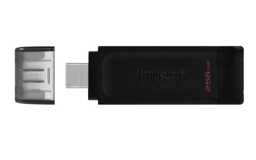 Pendrive USB-C Kingston DataTraveler 70 - 256GB, USB 3.2 Gen 1 3
