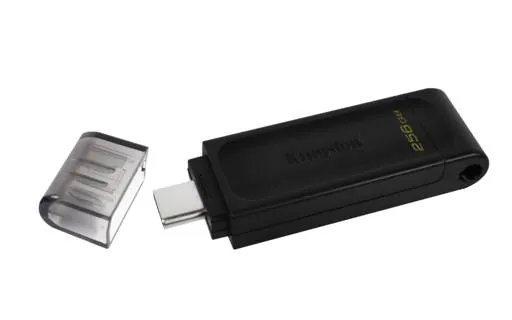 Pendrive USB-C Kingston DataTraveler 70 - 256GB, USB 3.2 Gen 1 4