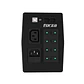 UPS Interactiva Forza SL Series 600VA/360W, 220V, 4 Salidas, 1-IEC RJ45, LCD táctil, Forza Tracker - Miniatura 4