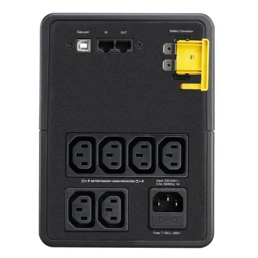 Back-UPS APC BX1200MI-MS , 1200VA, 230V, AVR, 4 tomas universales y 1 IEC, Máxima potencia 650W 5