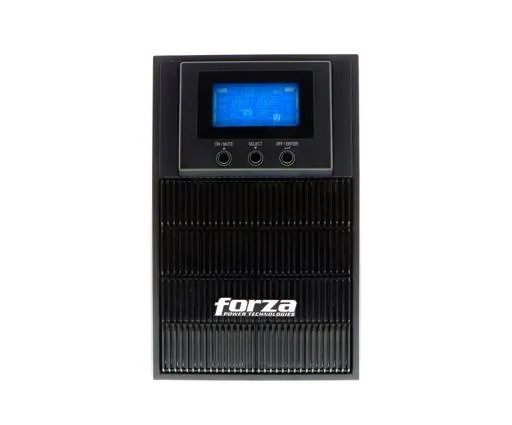 UPS en línea Forza FDC-1002T-C, 1000VA, 800W, 220V, Indicador LCD, USB / SNMP / RS-232 2