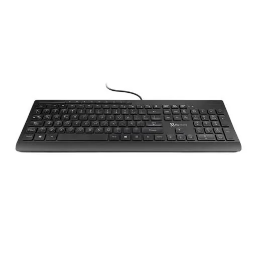 Teclado Klip Xtreme Compass, Ultra-Delgado, Conexión USB, Teclas Multimedia, Plug & Play 2