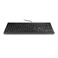 Teclado Klip Xtreme Compass, Ultra-Delgado, Conexión USB, Teclas Multimedia, Plug & Play - Miniatura 2