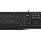 Teclado K120 Logitech , USB, Alámbrico, Negro, Español - Miniatura 4