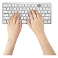 Teclado Inalámbrico Compacto 3 Kensington K75504ES Blanco - Miniatura 4