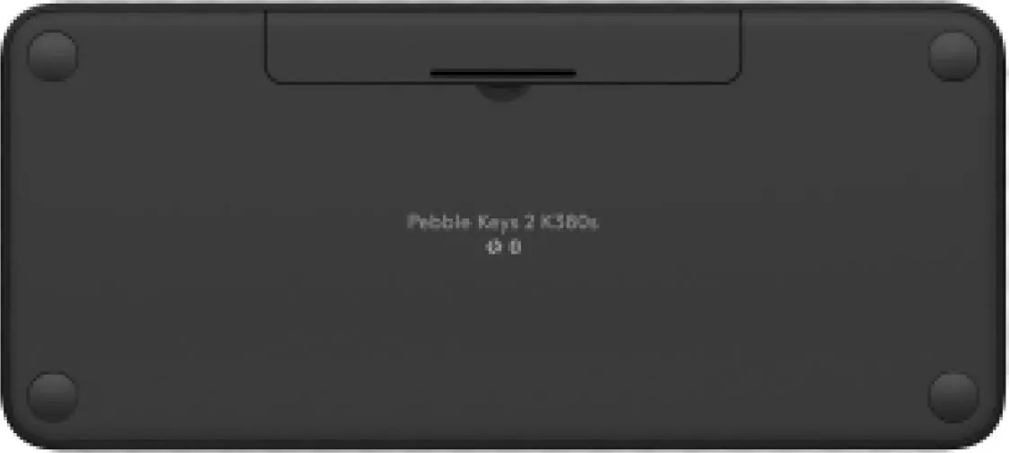 Teclado Bluetooth® Pebble Keys 2 K380s, Estilizado y minimalista con teclas personalizables, Grafito 5