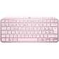 Teclado Inalámbrico Logitech MX Keys Mini, Bluetooth 5.0, 2.4GHz, USB-C, Rosado, Español - Miniatura 5