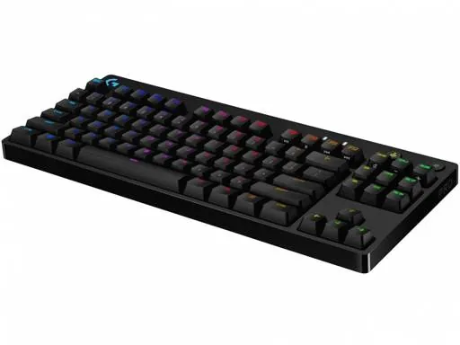Teclado Gamer Logitech G Pro RGB, Mecánico, Switch GX Blue, Color Negro 3