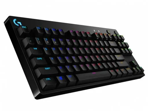 Teclado Gamer Logitech G Pro RGB, Mecánico, Switch GX Blue, Color Negro 4