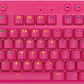 Teclado Gamer Inalámbrico Logitech PRO X TKL LIGHTSPEED, Mecánico, Switch GX Brown, Inglés, Magenta - Miniatura 5