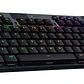 Teclado Mecánico Inalámbrico Gaming Logitech G915 X LIGHTSPEED TKL, Negro Inglés Táctil - Miniatura 3