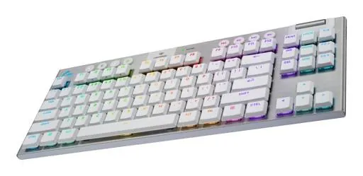 Teclado Mecánico Inalámbrico Gaming Logitech G915 X LIGHTSPEED TKL, Blanco Español Táctil 2