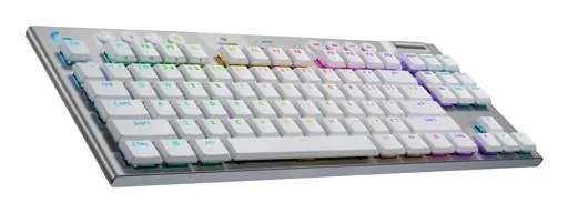 Teclado Mecánico Inalámbrico Gaming Logitech G915 X LIGHTSPEED TKL, Blanco Español Táctil 3