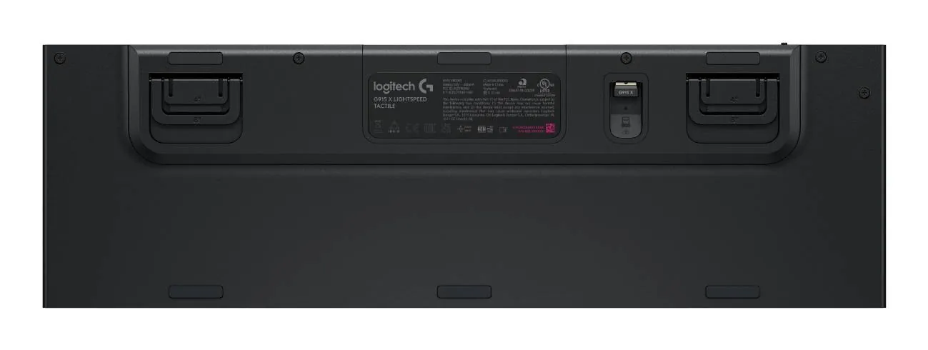 Teclado Mecánico inalámbrico Gaming Logitech G915 X LIGHTSPEED, Negro Inglés Táctil 5