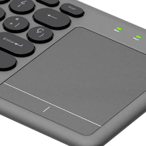 Teclado Inalámbrico con Panel Táctil, Klip Xtreme KeyGlider KCK-550S, Diseño ultradelgado 2