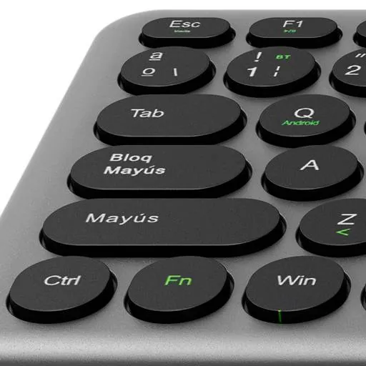 Teclado Inalámbrico con Panel Táctil, Klip Xtreme KeyGlider KCK-550S, Diseño ultradelgado 4