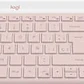 Kit de Teclado y Mouse Wireless Slim Combo MK470, 2.4GHz, USB, Rosado - Miniatura 3