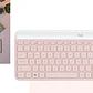Kit de Teclado y Mouse Wireless Slim Combo MK470, 2.4GHz, USB, Rosado - Miniatura 4