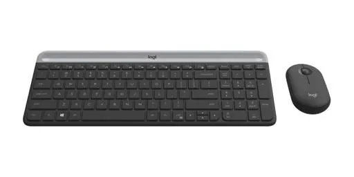 Kit Logitech MK470 Teclado + Mouse Wireless, Graphite, Español 5