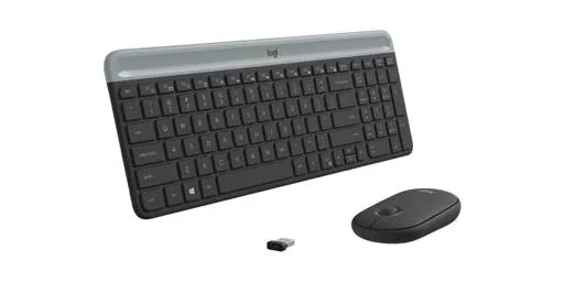 Kit Logitech MK470 Teclado + Mouse Wireless, Graphite, Español 4
