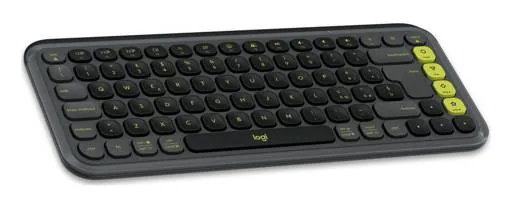 Kit Teclado y Mouse Inalámbricos Logitech POP Icon Combo - Grafito y Verde Español (QWERTY) 3