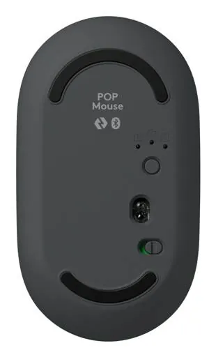 Kit Teclado y Mouse Inalámbricos Logitech POP Icon Combo - Grafito y Verde Español (QWERTY) 5