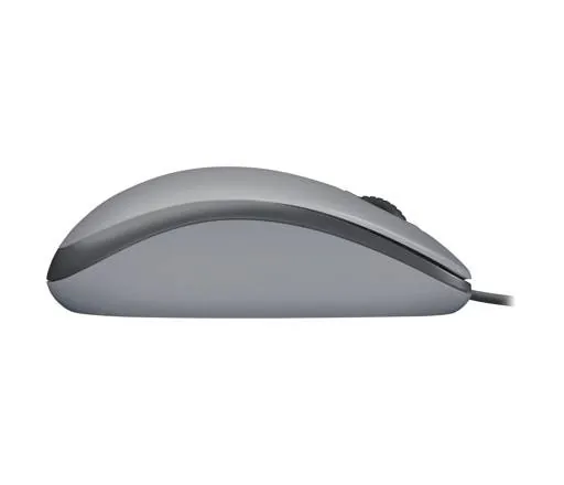 Mouse Logitech M110 SILENT, Tamaño Normal, Confortable, Wired, Click Silencioso, Silver 2