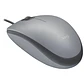 Mouse Logitech M110 SILENT, Tamaño Normal, Confortable, Wired, Click Silencioso, Silver - Miniatura 4