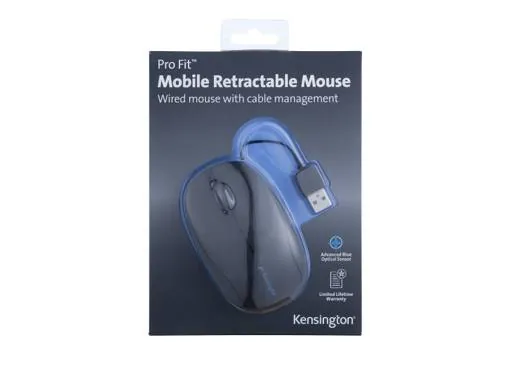 Kensington Mouse retráctil Pro Fit 4