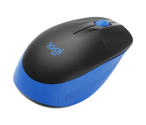 Mouse Logitech M190, Wireless, 1000DPi, Sensor óptico, USB, 125Hz, Color azul 2