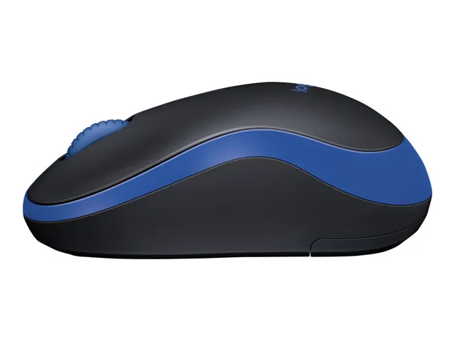 Mouse Inalámbrico Logitech M185, USB, Nano Receptor, Azul 2