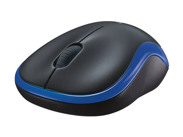 Mouse Inalámbrico Logitech M185, USB, Nano Receptor, Azul 4
