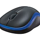 Mouse Inalámbrico Logitech M185, USB, Nano Receptor, Azul - Miniatura 4