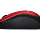 Mouse Logitech Inalambrico M185 Rojo, Wireless - Miniatura 3