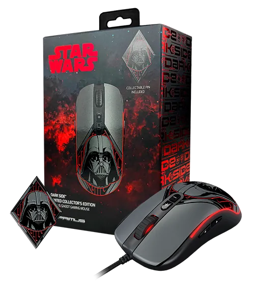 Mouse Gamer Primus Gaming Gladius 12400T Limited Edition, Diseño Dark Side 5