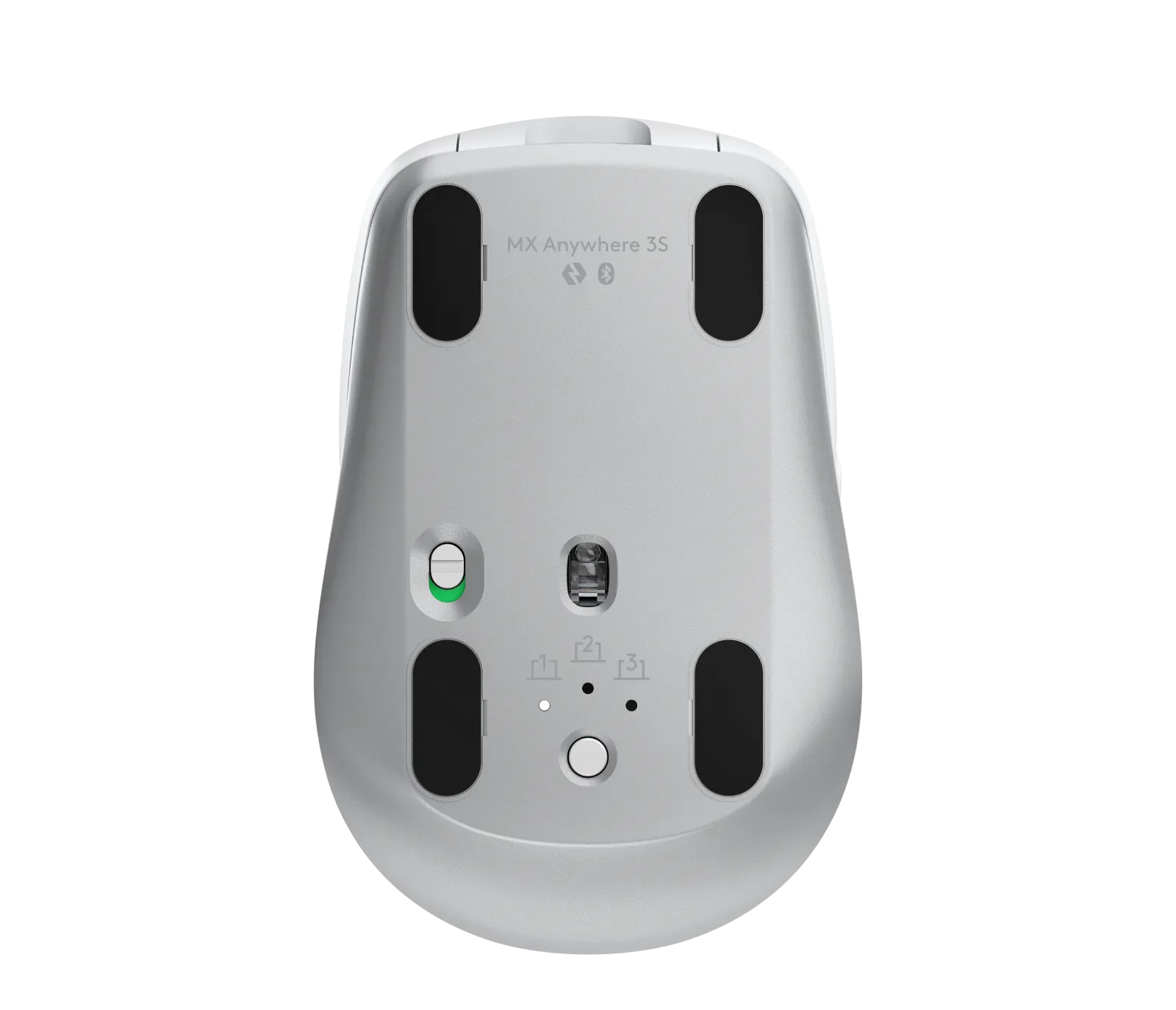 Mouse Inalámbrico Logitech MX Anywhere 3S, 8000 DPI, Bluetooth, Batería Recargable, Pale Gray 3