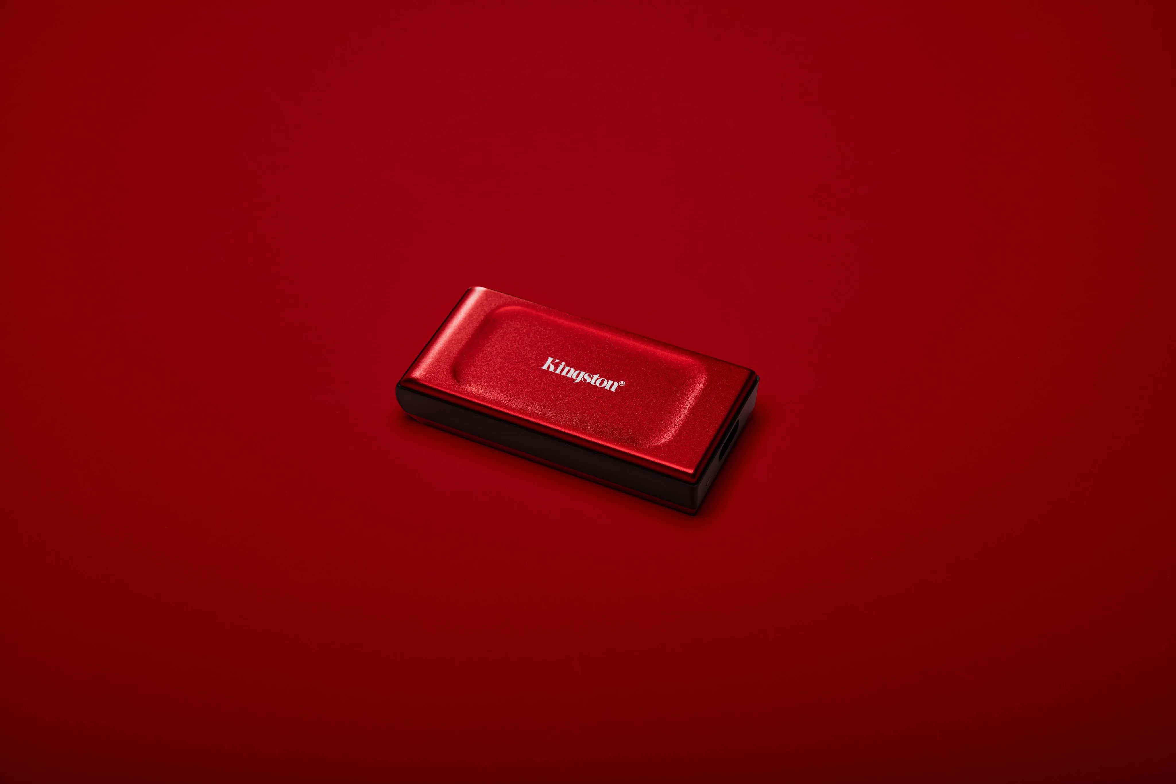 Disco Portatíl SSD Externo Kingston XS1000 1TB USB 3.2 Gen 2 Rojo, Lectura 1050MB/s 9