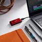 Disco Portatíl SSD Externo Kingston XS1000 1TB USB 3.2 Gen 2 Rojo, Lectura 1050MB/s - Miniatura 8