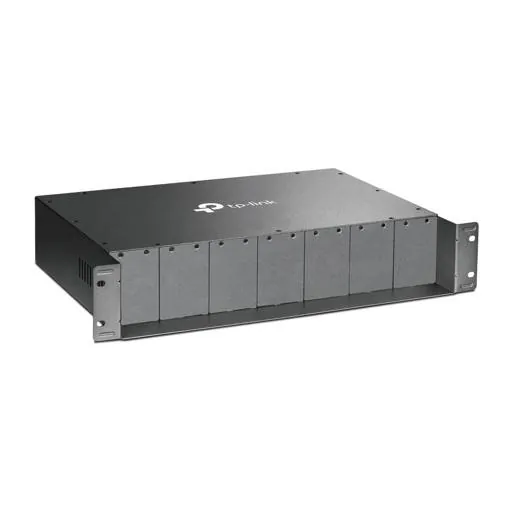 Chasis para montaje en rack de 14 bahías TP-Link TL-MC1400 2